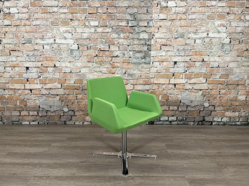 Vervoort Design Stoel groen bij TheReSales, Overige kleuren, Ophalen of Verzenden, Zo goed als nieuw, Stof