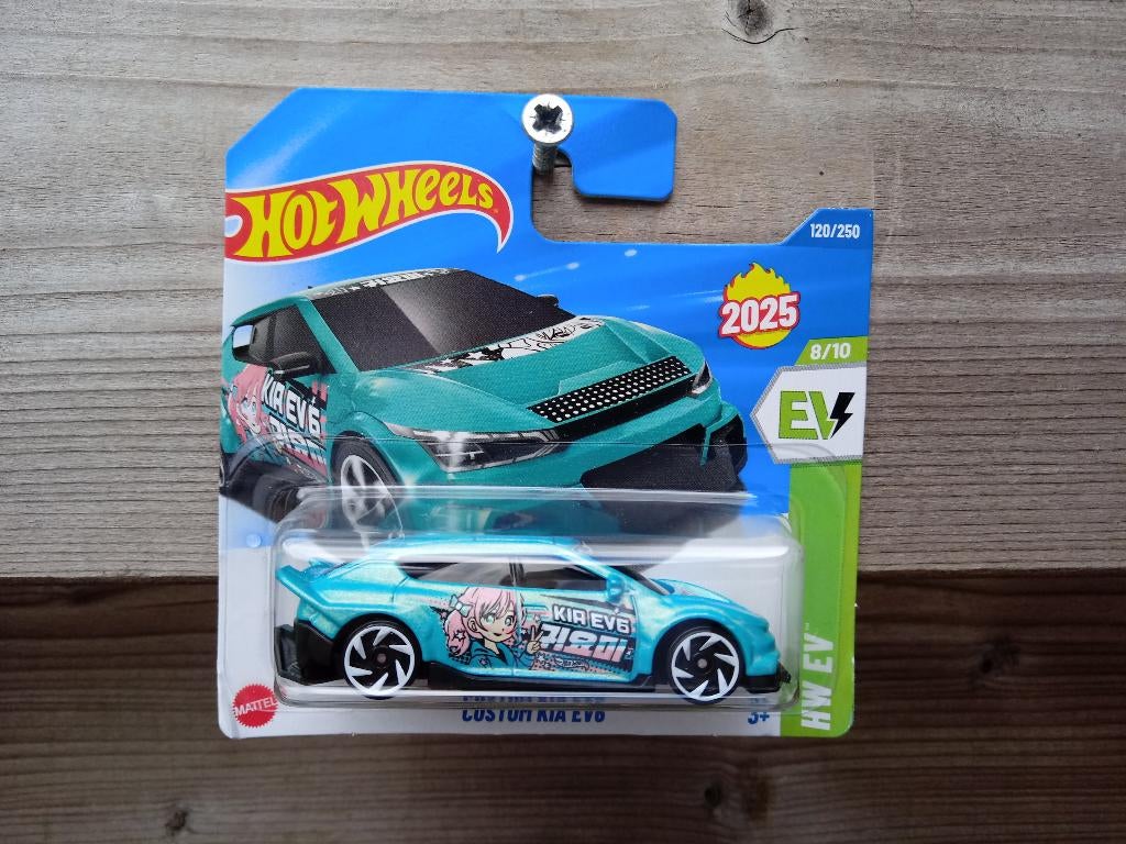 Kia EV 6 Custom Hotwheels, Hobby en Vrije tijd, Ophalen, Nieuw, Auto