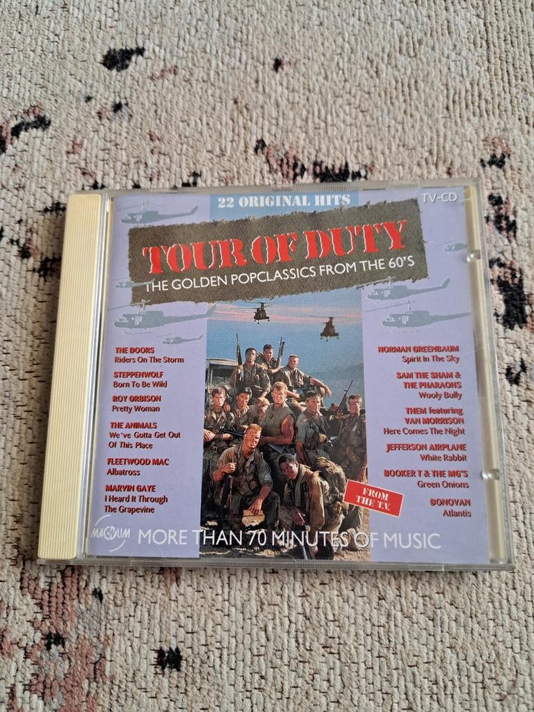 Tour of Duty - The Golden Popclassics from the 60's CD, Ophalen of Verzenden, Zo goed als nieuw