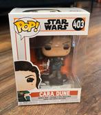 Funko Pop! Star Wars The Mandalorian Cara Dune 403, Ophalen of Verzenden, Nieuw, Beeldje of Buste