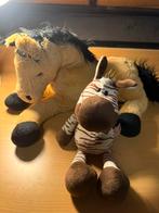 Paarden knuffels 2 stuks grote en kleine, Ophalen of Verzenden, Gebruikt, Overige typen