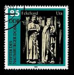 postzegel 2454 DDR Ekkehard en Uta, Postzegels en Munten, Ophalen of Verzenden, DDR, Gestempeld