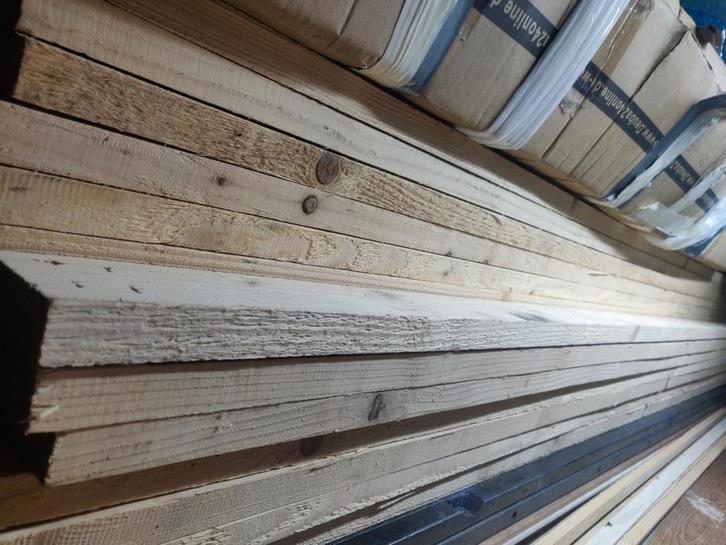 Panlatten, Doe-het-zelf en Verbouw, Hout en Planken, Gebruikt, Overige houtsoorten, Minder dan 200 cm, 25 tot 50 mm, Ophalen