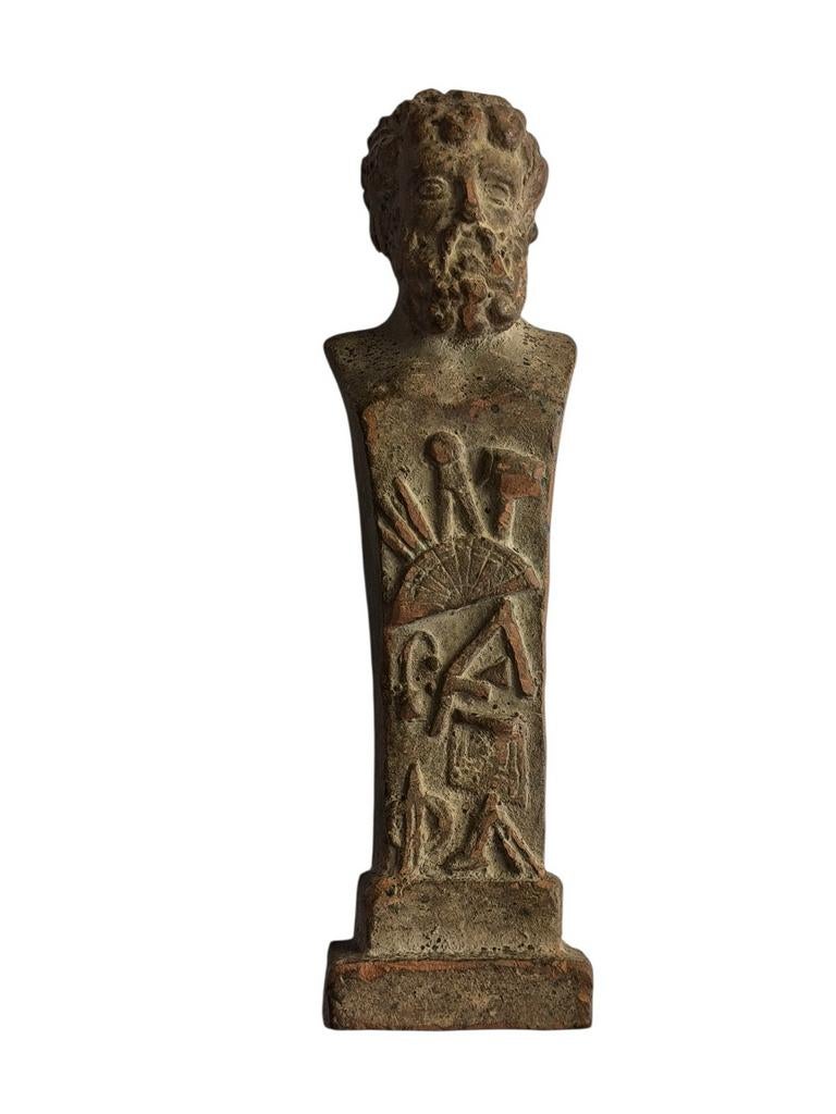 Antiek terracotta beeld, Antiek en Kunst, Ophalen of Verzenden
