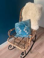 Schommelstoel rotan loods 5, Huis en Inrichting, Fauteuils, Ophalen, Zo goed als nieuw, 50 tot 75 cm