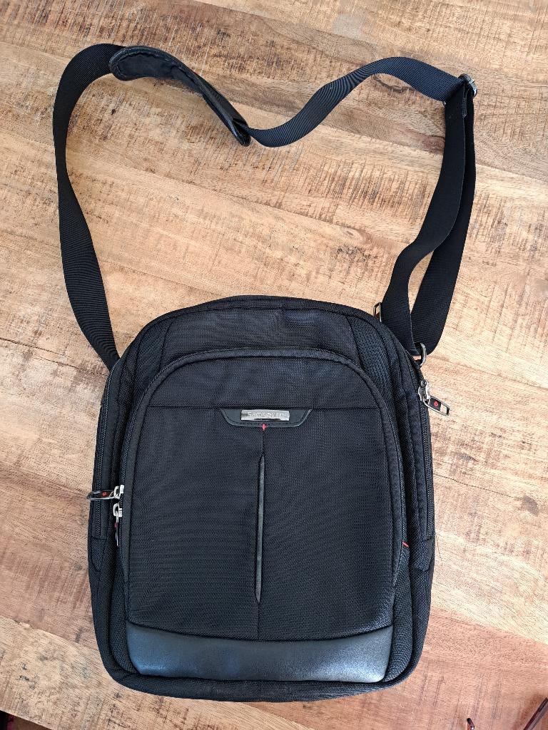 samsonite schoudertas, Ophalen of Verzenden, Gebruikt, Zwart, Overige merken