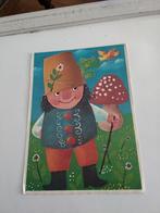 BAB SILJEE. KABOUTER BIJ PADDESTOEL, Ophalen of Verzenden