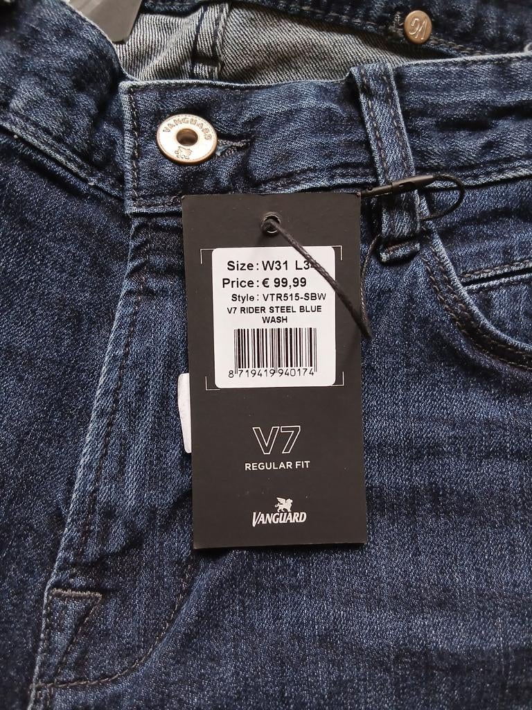 Vanguard V7 regular fit jeans maat W31 L34, Kleding | Heren, Spijkerbroeken en Jeans, Blauw, Nieuw, W32 (confectie 46) of kleiner