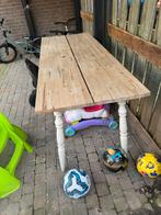 Houten eettafel, Ophalen, Minder dan 50 cm, Gebruikt, 50 tot 100 cm