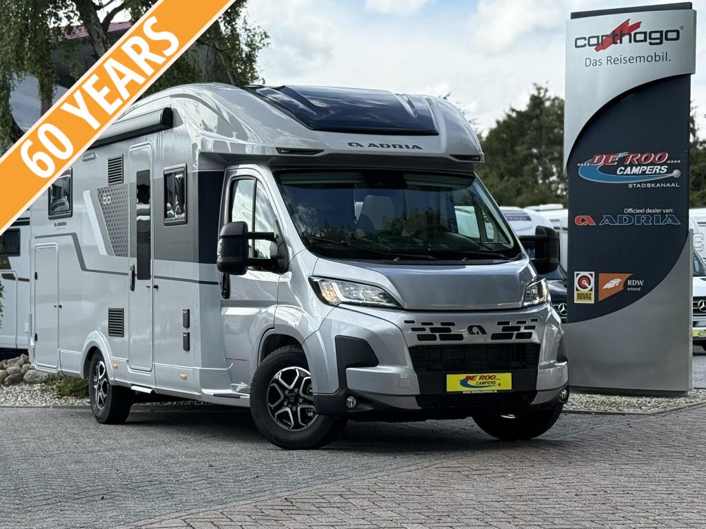 Adria Coral 670 DL 60 Years, Fiat, Koelkast, Bedrijf, Tot en met 3