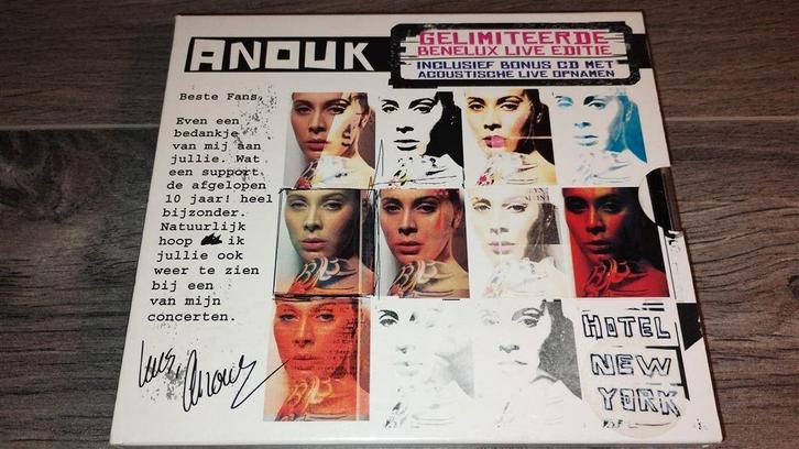 Anouk - Hotel New York [Gelimiteerde Benelux Editie], Cd's en Dvd's, Cd's | Pop, Zo goed als nieuw, 1960 tot 1980, Ophalen of Verzenden