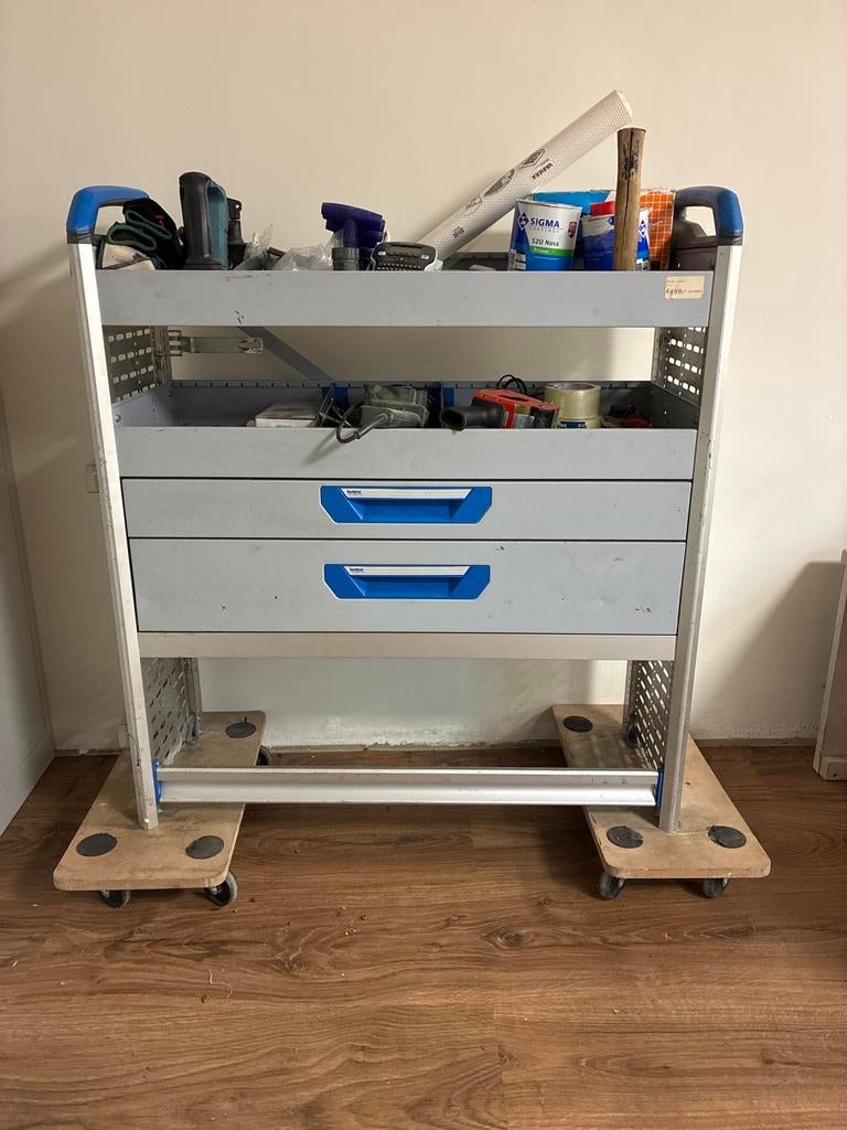 Sortimo bedrijfswageninrichting kast - 112x100x38cm, Ophalen