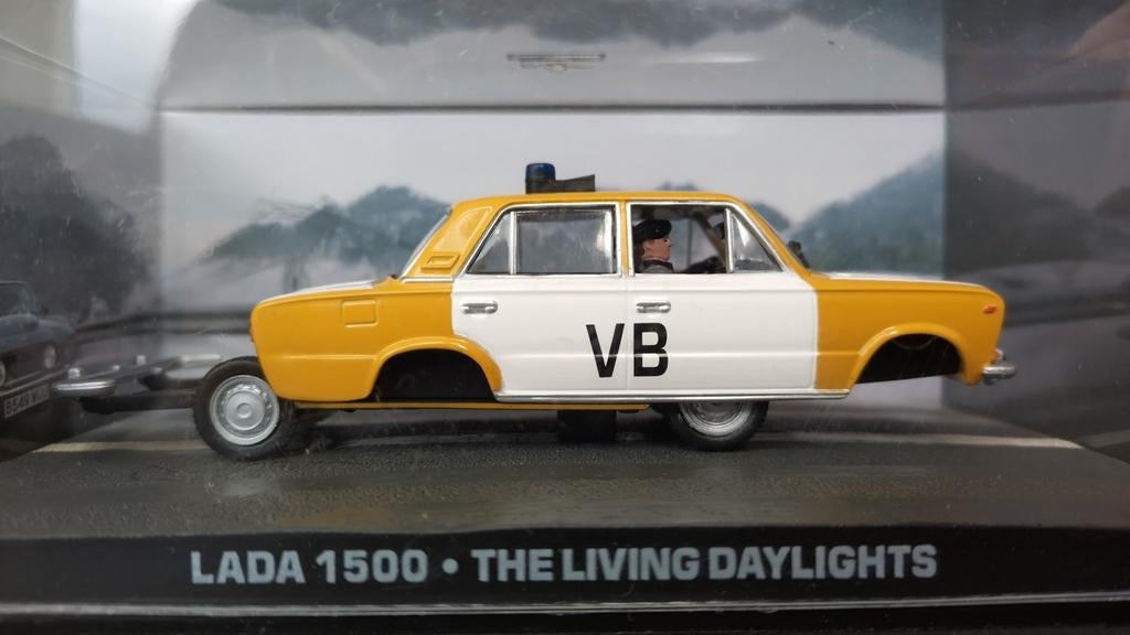 Lada 1500 Police Russia 007 living daylights James Bond Pol, Overige merken, Auto, Verzenden, Nieuw