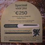 Maximaal 250 euro korting Center Parcs Centerparcs, Drie personen of meer, Kortingsbon, Bungalowpark