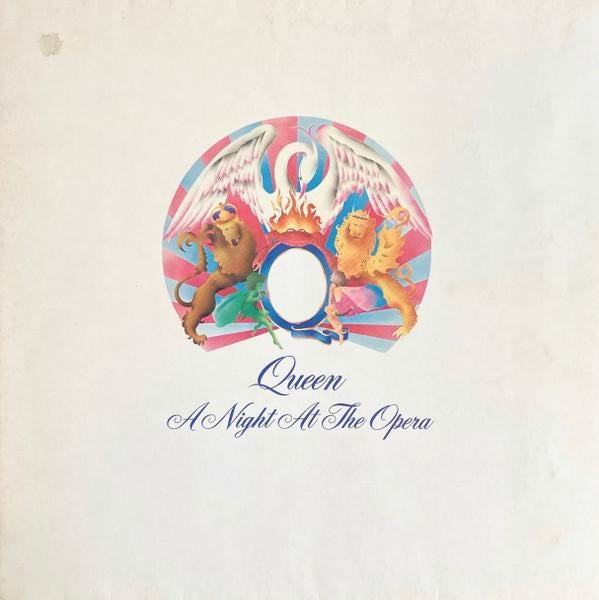 LP - Queen ‎– A Night At The Opera, Cd's en Dvd's, Vinyl | Rock, Ophalen of Verzenden, Gebruikt, 12 inch, Poprock