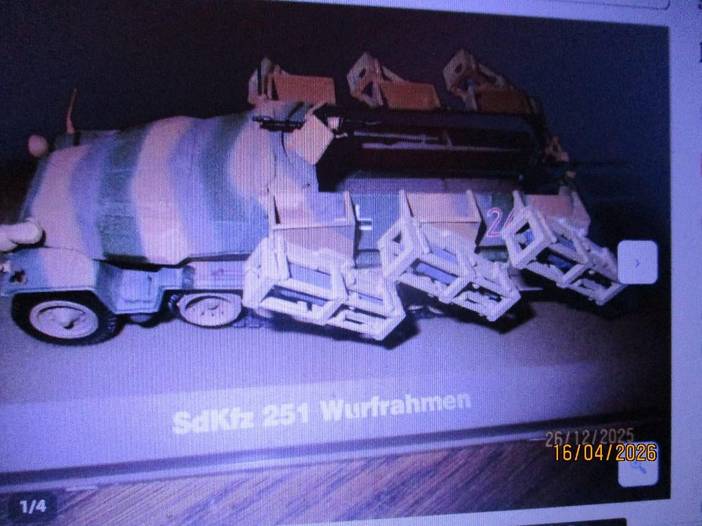 SdKfz251 Wurfrahmen, Ophalen of Verzenden, Zo goed als nieuw, Tractor of Landbouw, Overige merken