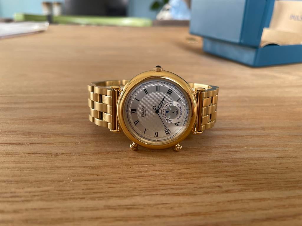 Pulsar V692-9000 - NOS - Dancing Hands Horloge, Overige merken, Polshorloge, Ophalen of Verzenden, Zo goed als nieuw