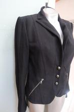 Marccain Sports prachtig zwart getailleerd jasje mt 3, Maat 38/40 (M), Zwart, Ophalen of Verzenden, Zo goed als nieuw