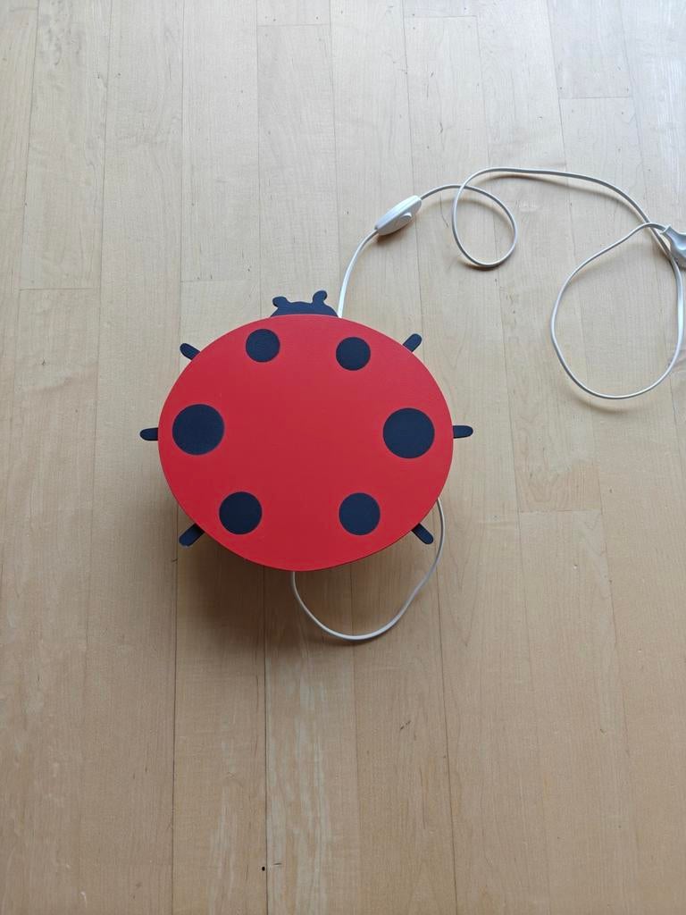 Arnhout wandlamp lieveheersbeestje rood, Kinderen en Baby's, Kinderkamer | Inrichting en Decoratie, Ophalen of Verzenden, Zo goed als nieuw