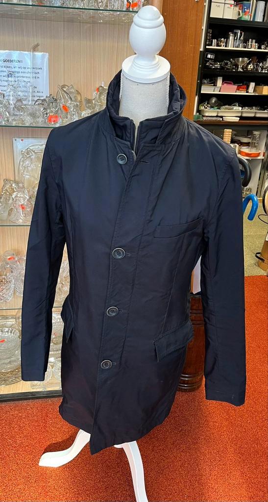 Herno Heren Jas Maat 46/48 - Stijlvol en Comfortabel, Kleding | Heren, Jassen | Winter, Zo goed als nieuw, Maat 48/50 (M), Blauw