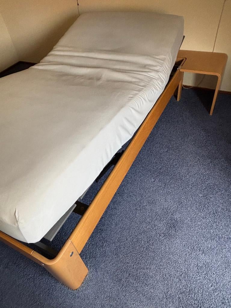 auping auronde, Huis en Inrichting, Slaapkamer | Bedden, Ophalen, Eenpersoons, Beige, 200 cm