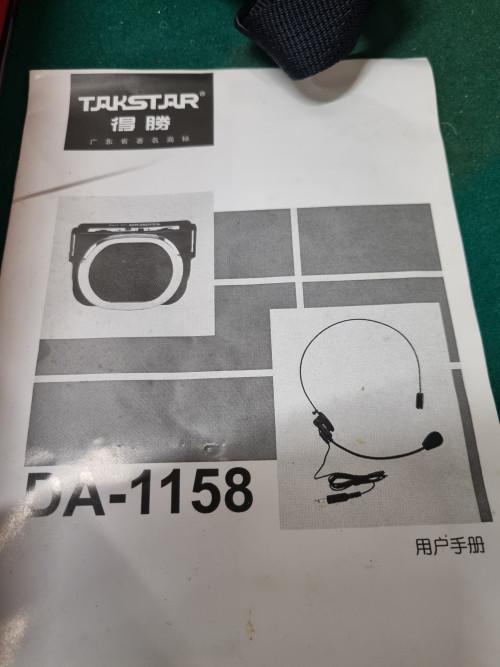 -	Walkman in doos , takstar da-1158, Ophalen of Verzenden