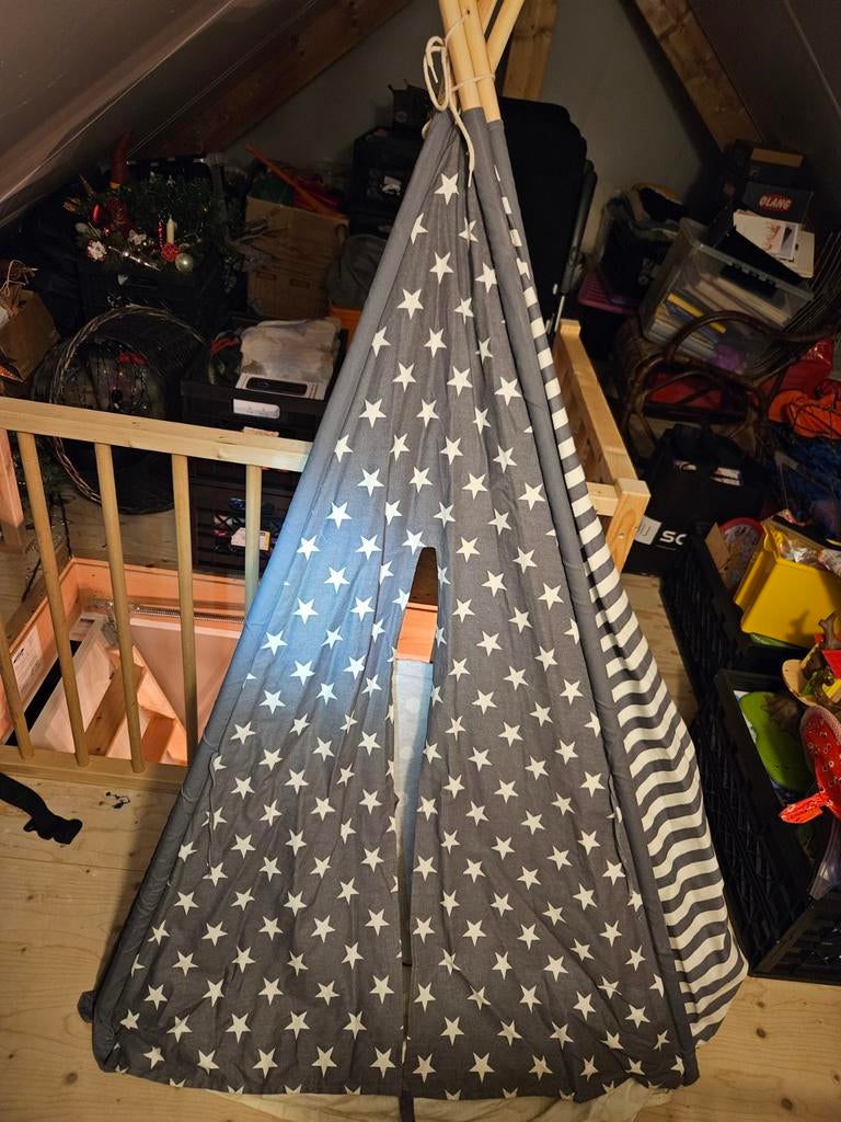 Wigwam / Speelhuisje voor kinderen, Ophalen, Gebruikt, Overige materialen