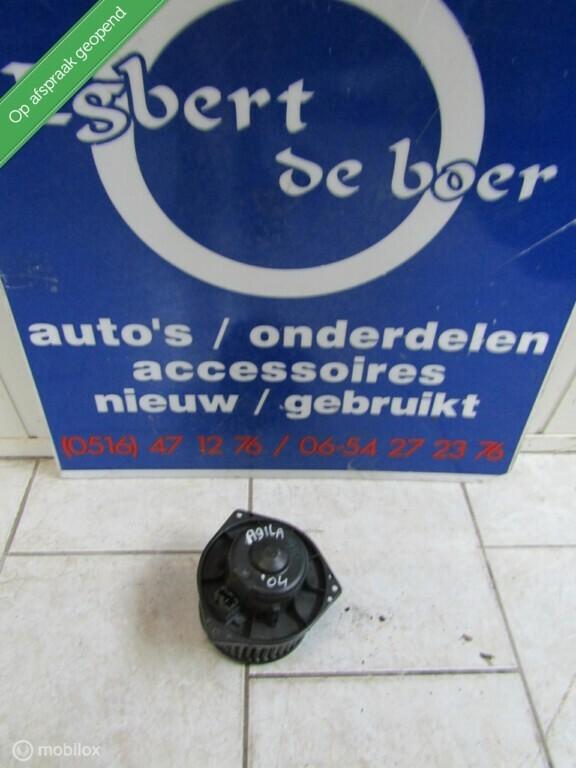 Kachelmotor Opel Agila bouwjaar 2001 t/m 2006, Gebruikt, Opel, Ophalen of Verzenden, Opel