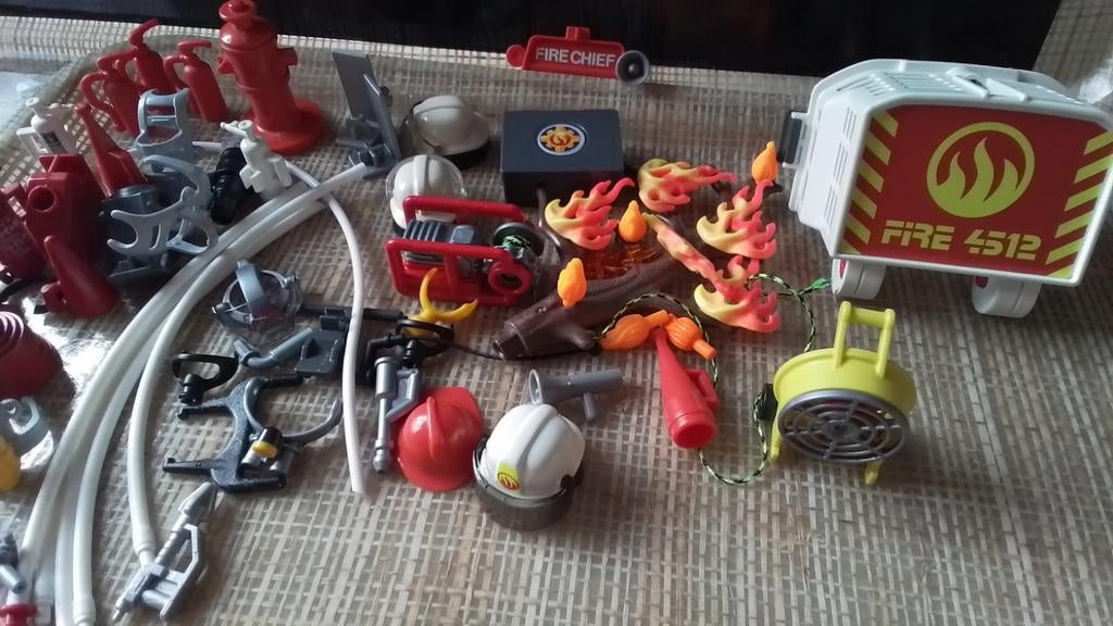 Brandweer onderdelen playmobil, Ophalen of Verzenden