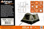 Vango Kela III TALL oppomp opblaasbare bus/camper voortent, Ophalen, Gebruikt, Tot en met 2