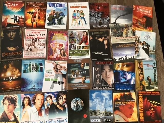 Collectie van 50x Filmaffiches op ansichtkaart -alle nieuw-, Verzenden, 1980 tot heden, Ongelopen, Cultuur en Media