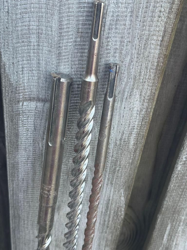SDS boren  - Diverse maten / Ideaal voor glasvezel werk, Doe-het-zelf en Verbouw, Gereedschap | Boormachines, Gebruikt, Overige typen