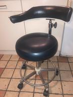 Gebruikte Jõrg en Sohn werkstoel / kruk / tandartsstoel, Ophalen, Gebruikt, Zwart, Bureaukruk