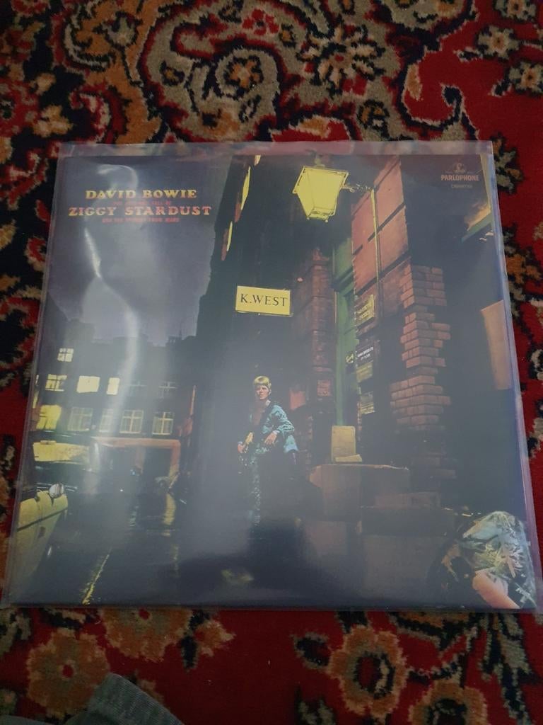 David Bowie - The Rise and Fall of Ziggy Stardust LP, Ophalen, Inclusief binnenhoes, 12 inch, 1970 - 1979