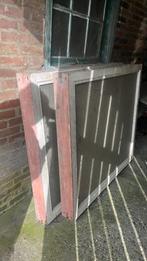 2 grote kozijnen, Ophalen, Gebruikt, Gevelraam of Ruit, 160 cm of meer