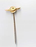 mooir goudkleurige volmetaal speld van de Luchtmacht, Ophalen of Verzenden, Overige onderwerpen, Speldje of Pin