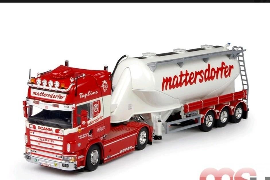 Tekno Scania Mattersdorfer, Ophalen of Verzenden, Nieuw, Bus of Vrachtwagen, Tekno