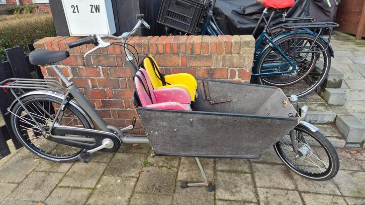 Bakfiets - Gebruikt, Fietsen en Brommers, Fietsen | Bakfietsen, Gebruikt, Overige merken, 2 kinderen, Elektrisch, Ophalen of Verzenden