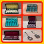 093. Theelepels Gebakvorkjes Onderzetters Messenleggers, Ophalen of Verzenden