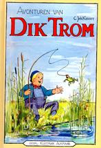 kinderleesboek “Avonturen van Dik Trom” van C. Joh. Kieviet, Ophalen of Verzenden, Zo goed als nieuw, C. Joh. Kieviet, Fictie