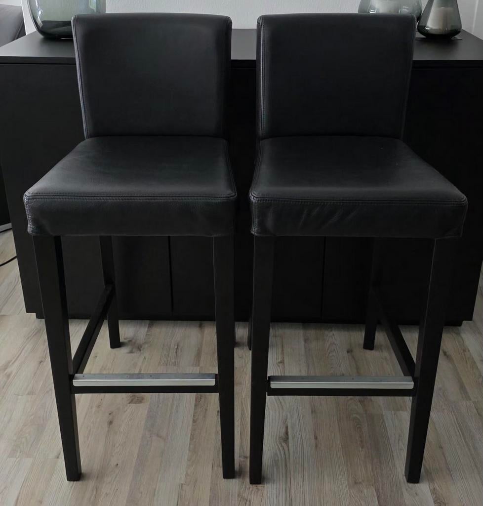 2 barkrukken, 2 krukken, Ophalen, Gebruikt, 60 tot 90 cm