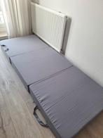 Opvouwbaar matras grijs, Ophalen, Eenpersoons