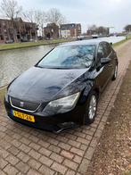 Seat Leon 1.6 TDI 81KW/110PK 2013 Zwart, Auto's, Seat, Voorwielaandrijving, 1160 kg, 4 cilinders, Leon