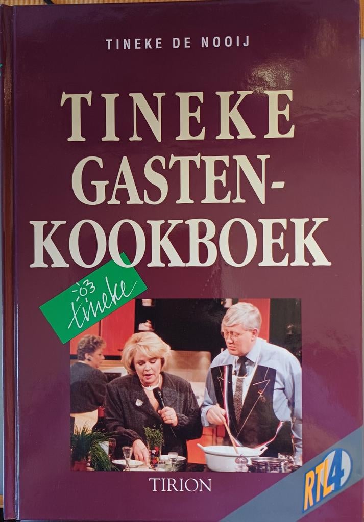 Tineke gastenkookboek, Ophalen, Zo goed als nieuw, Tineke de Nooij