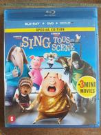 Sing Bluray + Dvd, Ophalen of Verzenden, Zo goed als nieuw, Tekenfilms en Animatie