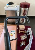 Quooker Fusion Black Square + PRO7 (7L) boiler + Cube, Ophalen, Minder dan 50 cm, Zo goed als nieuw, Minder dan 100 cm