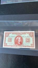 1 gulden 1945 Wilhelmina UNC, Ophalen of Verzenden