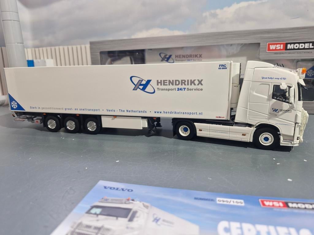Volvo FH 4 met koeltrailer wsi hendriks transport, Ophalen of Verzenden