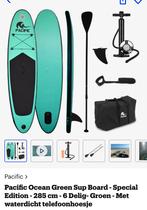Pacific Ocean Green SUP Board - 285 cm - Compleet pakket, Watersport en Boten, Ophalen, Zo goed als nieuw, SUP-boards