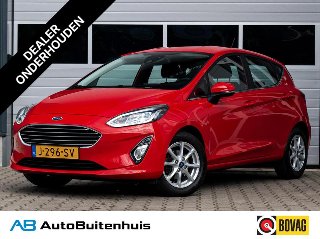 Ford Fiesta 1.0 EcoBoost Titanium|1e EIGENAAR|CLIMATE|CARPLA, Auto's, Ford, Bedrijf, Te koop, Fiësta, ABS, Airbags, Airconditioning